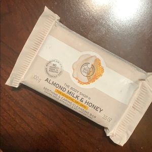 The body shop almond milk and honey soap bar